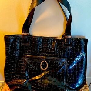 Brighton laptop tote